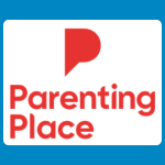 Parenting Place logo with red stylised capital 'P' above red text reading “Parenting Place” on a white background.
